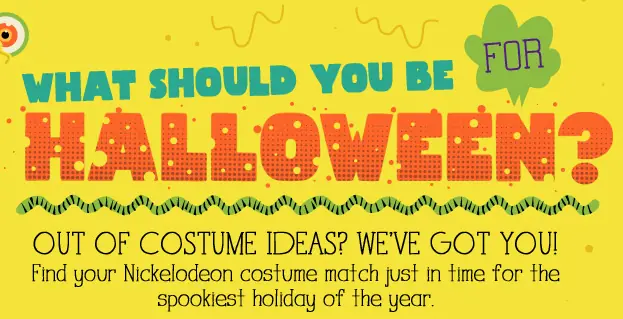 Nickelodeon What Should You Be For Halloween? logo