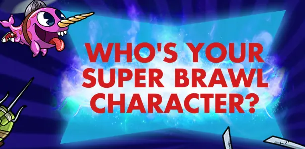 Nickelodeon Who's Your Super Brawl Character? logo