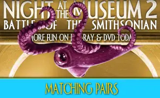 Night at the Museum 2: Battle of the Smithsonian - Matching Pairs logo