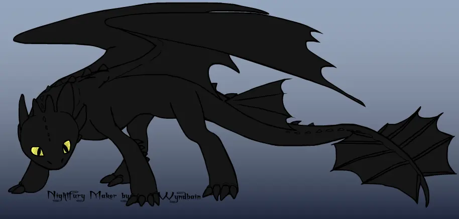 Night Fury Maker logo