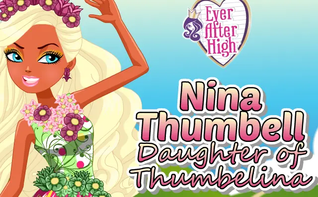 Nina Thumbell Daughter of Thumbelina logo