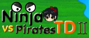 Ninja VS Pirates TD II logo