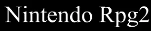 Nintendo RPG 2 logo