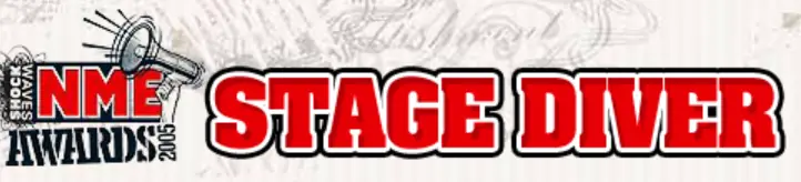 NME Awdard Stage Diver logo