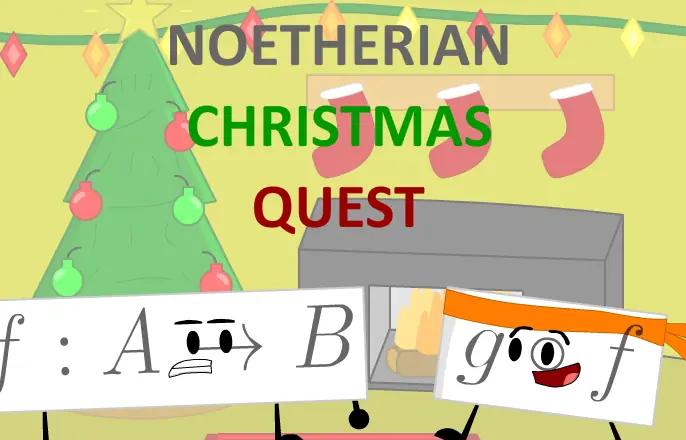 Noetherian Christmas Quest logo