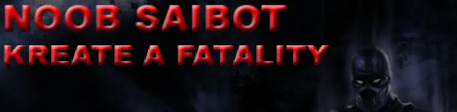 Noob Saibot's Kreate-A-Fatality (Version 2) logo