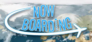 Now Boarding logo