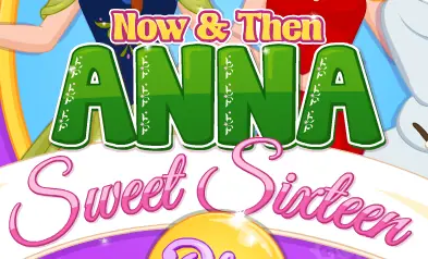 Now & Then: Anna Sweet Sixteen logo