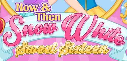Now & Then: Snow White Sweet Sixteen logo