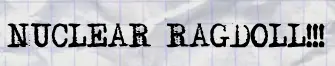 Nuclear Ragdoll logo