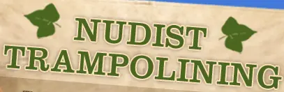 Nudist Trampolining logo
