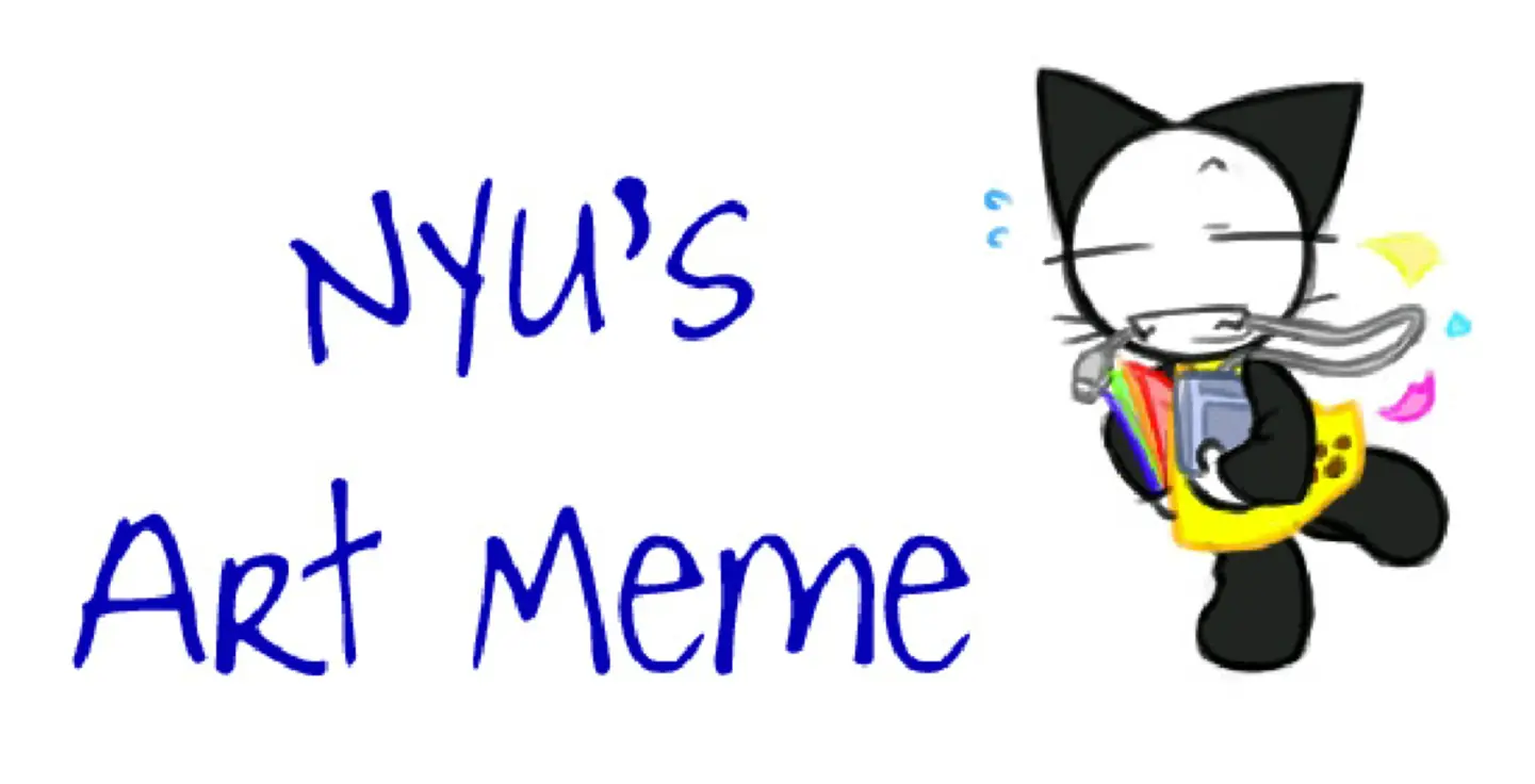 Nyu Art meme 'flash ver' logo