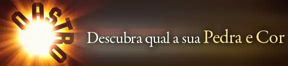 O Astro: Descubra qual a sua Pedra e Cor logo