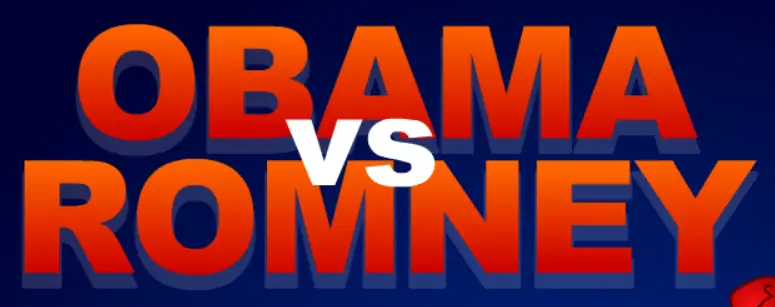 Obama vs Romney logo