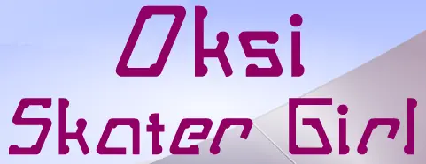 Oksi Skater Girl logo