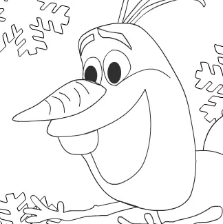 Olaf Muñeco de Nieve logo