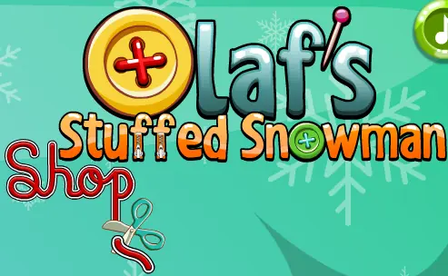 Olaf's Stuffed Snowman Shop logo