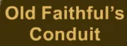 Old Faithful's Conduit logo