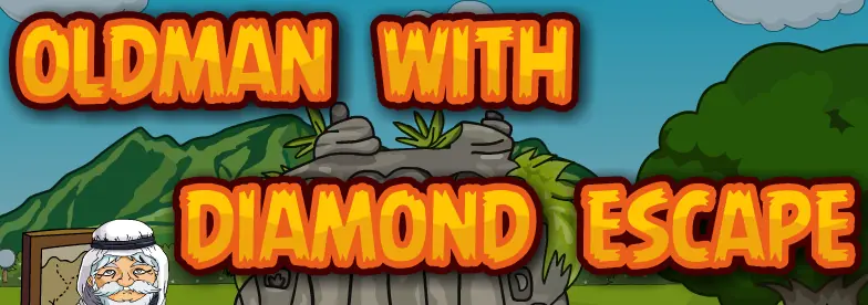 Oldman With Diamond Escape logo