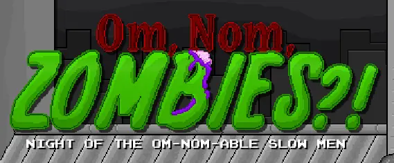 Om Nom Zombies logo