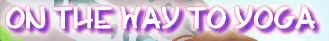 On The Way To Yoga logo