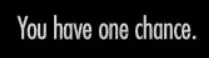 One Chance logo