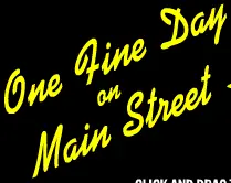 One Fine Day on Main Street logo