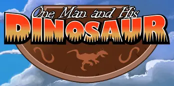 One Man and His Dinosaur logo