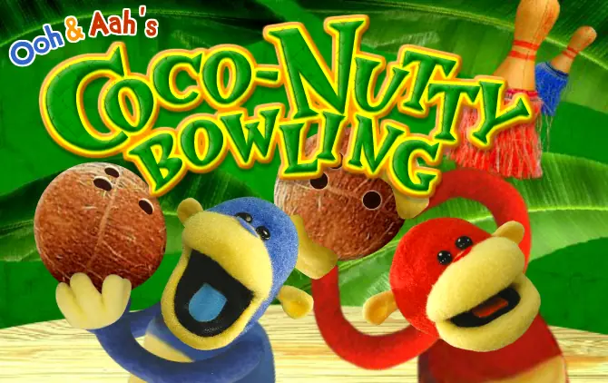 Ooh & Aah's Coco-Nutty Bowling logo