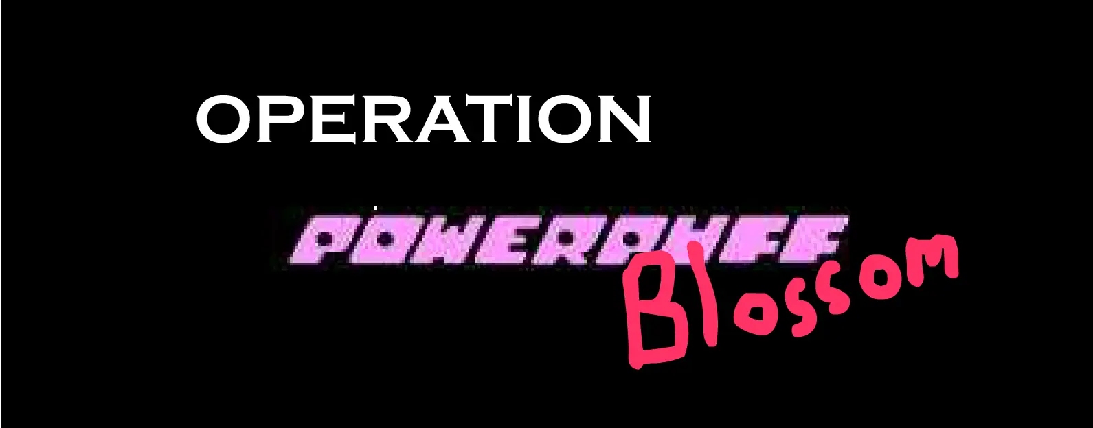 Operation Powerpuff: Blosson logo