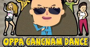 Oppa Gangnam Dance logo