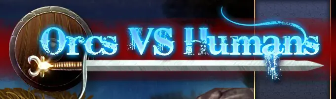 Orcs VS Humans logo