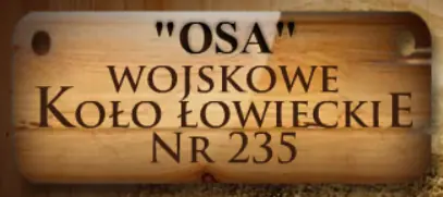 "OSA" Wojskowe Koło Łowieckie Nr 235 Header logo