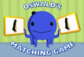 Oswald's Matching Game logo