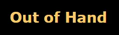 Out of Hand logo