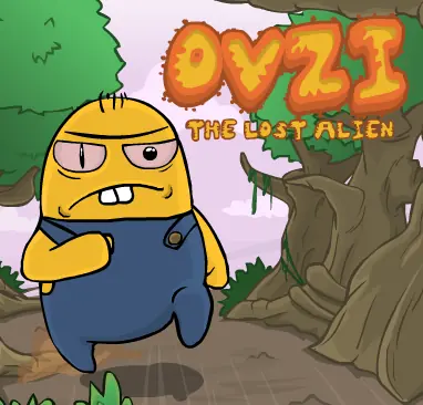 Ovzi: The Lost Alien logo