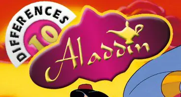 10 Differences Aladdin logo