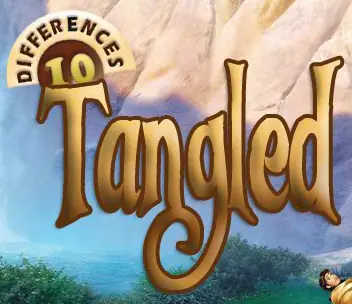 10 Differences Tangled logo