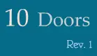 10 Doors Rev. 1 logo