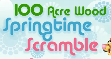 100 Acre Wood Springtime Scramble logo