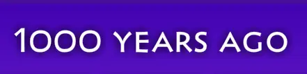 1000 Years Ago logo