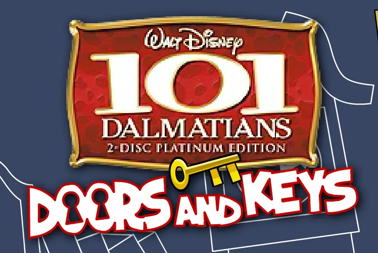 101 Dalmatians Doors and Keys logo