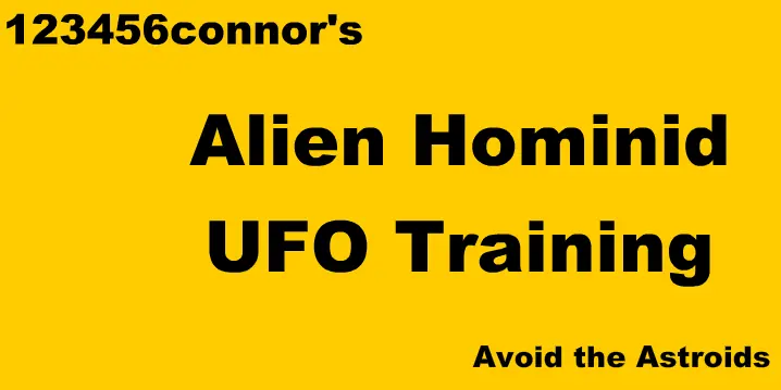 123456connor's Alien Hominid UFO Training logo