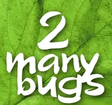 2 Many Bugs logo