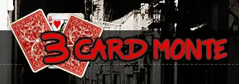 3 Card Monte logo