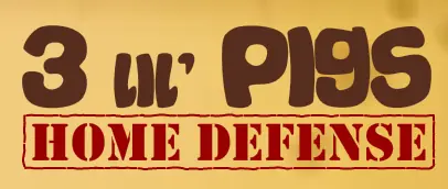 3 lil' Pigs: Home Defense logo