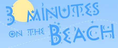 3 Minutes on the Beach logo