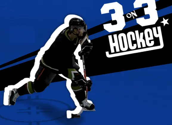 3 On 3 Hockey logo
