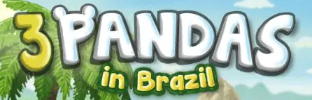3 Pandas in Brazil logo