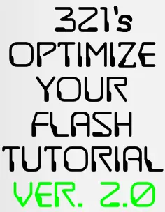 321's Optimize Your Flash Tutorial logo